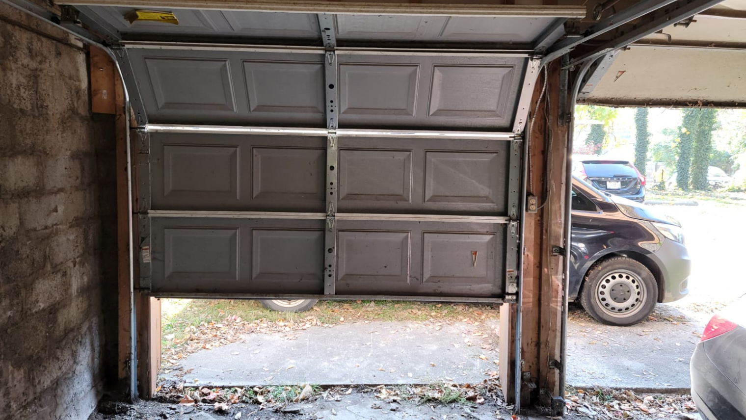 garage door track repair