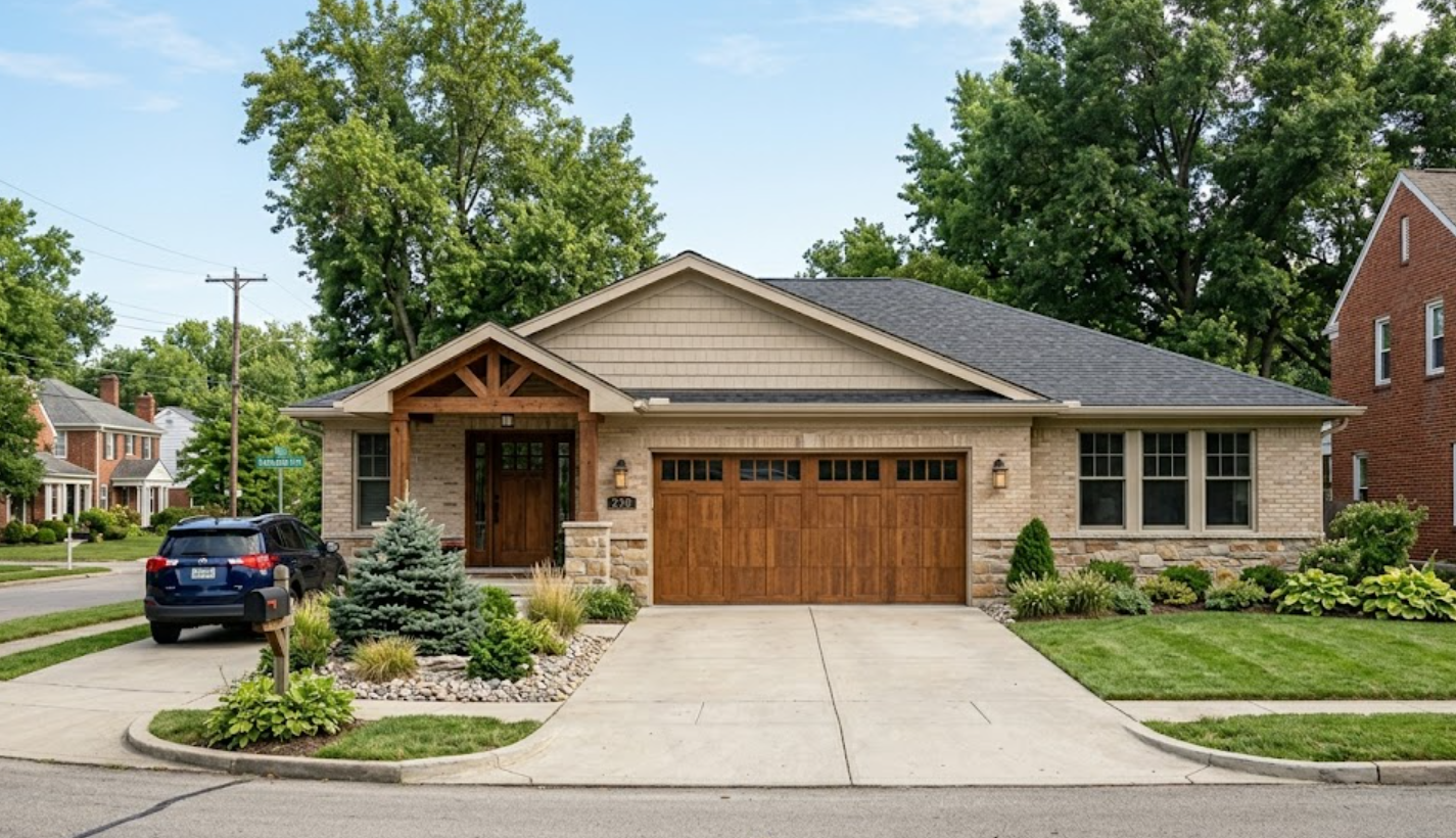 Sunbury Ohio Residential Garage Door Security Repair