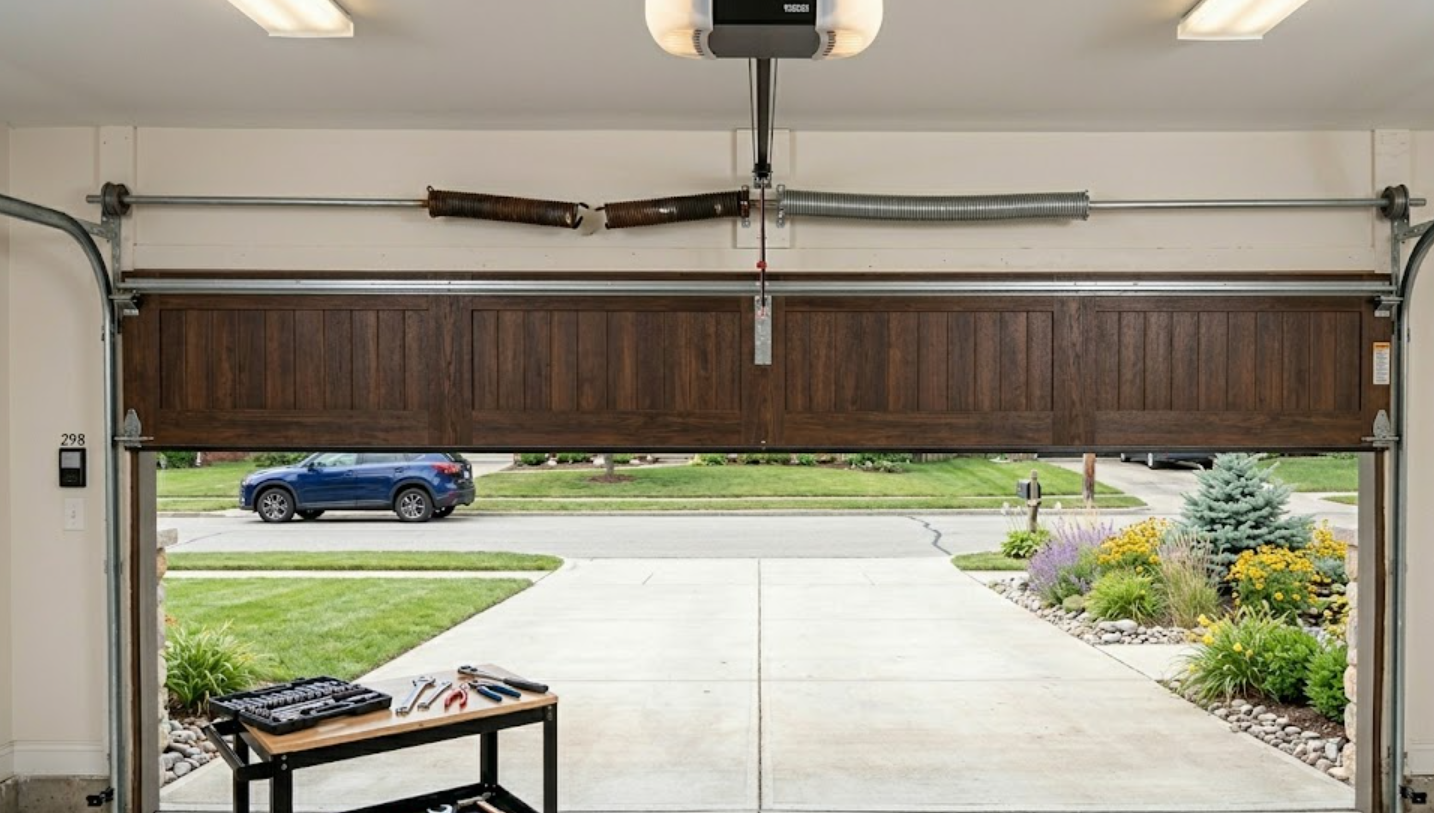 Sunbury OH Garage Door Spring Assessment